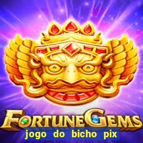 jogo do bicho pix da sorte